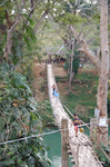 philippines trip 2007, bohol rope bridge