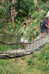 philippines trip 2007, bohol rope bridge