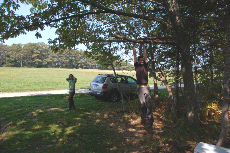 jesse in the trees