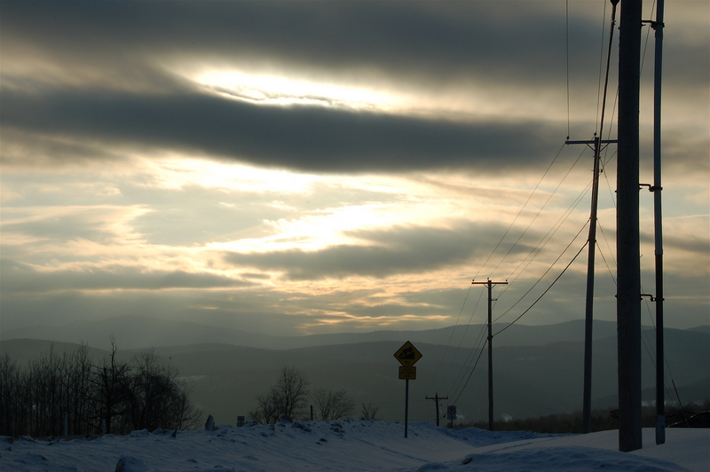 vermont sunset